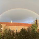 Michaelkerk met regenboog
